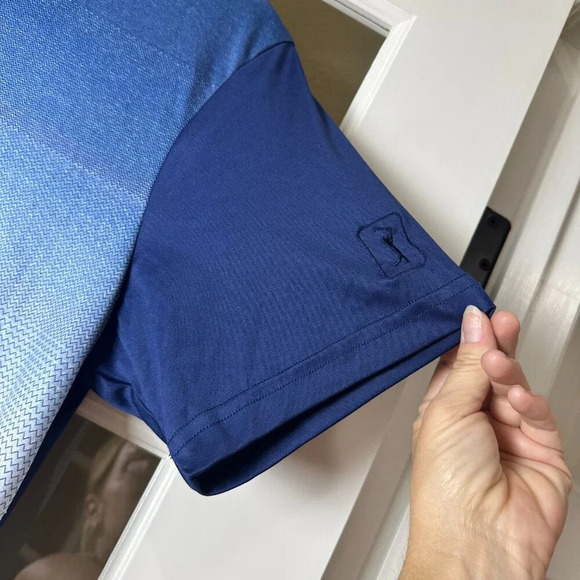 PGA TOUR Pro Series Athletic Fit Golf Shirt Polo - Small - Picture 5 of 7